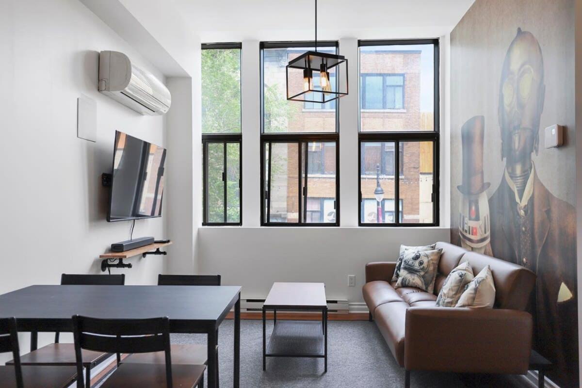 M11 The Star Wars Suite 3Br Downtown Montreal Exterior foto