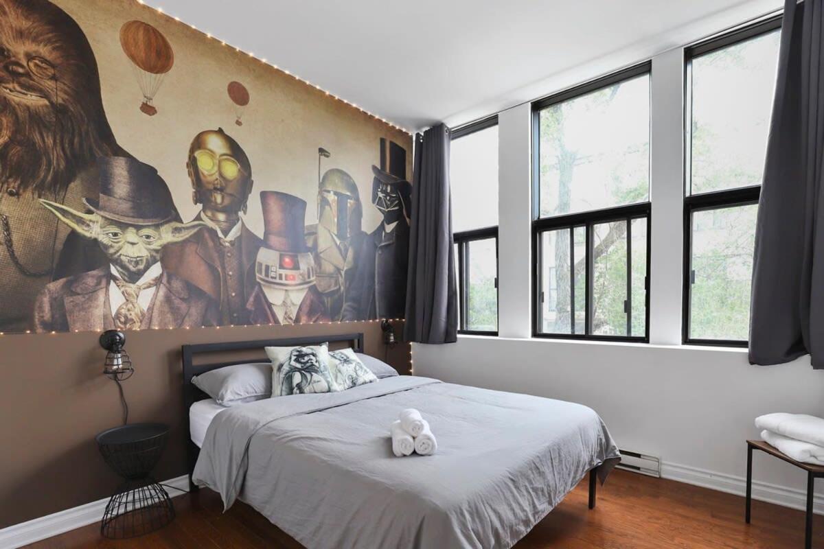 M11 The Star Wars Suite 3Br Downtown Montreal Exterior foto